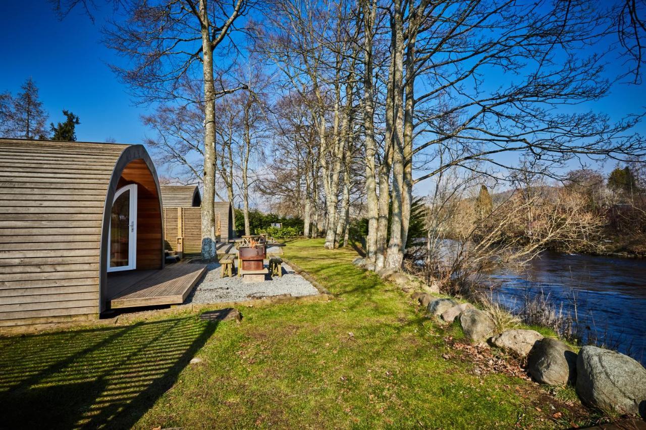 Braidhaugh Holiday Lodge And Glamping Park Crieff Buitenkant foto