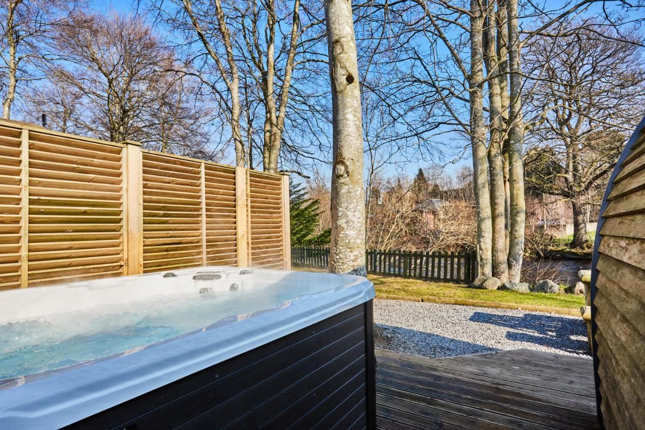 Braidhaugh Holiday Lodge And Glamping Park Crieff Buitenkant foto
