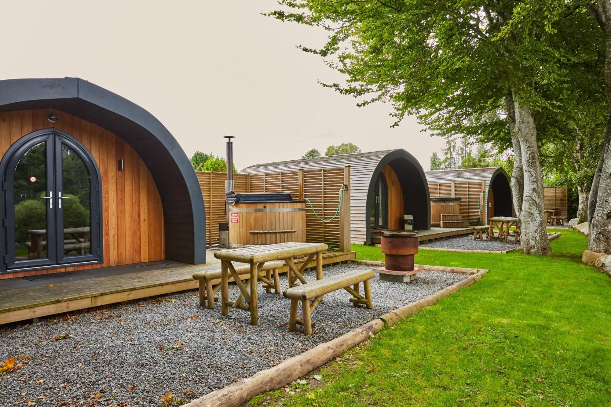 Braidhaugh Holiday Lodge And Glamping Park Crieff Buitenkant foto